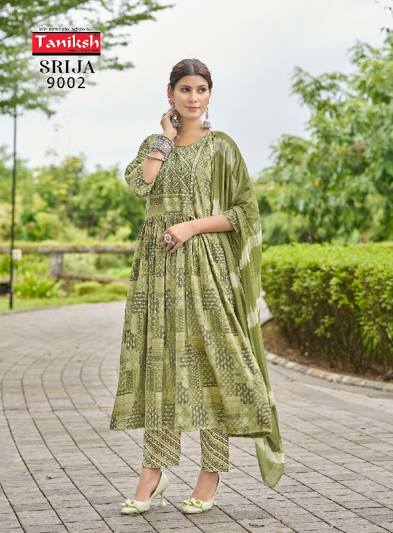 TANIKSH SRIJA VOL 9 FULL STITCH ANARKALI KURTI PANT DUPATTA COLLECTION