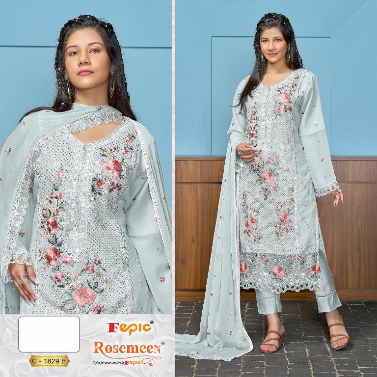 Fepic Rosemeen C-1829 Wholesale Indian Pakistani Salwar Suits