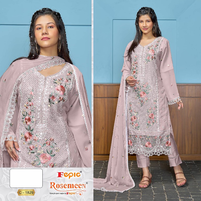 Fepic Rosemeen C-1829 Wholesale Indian Pakistani Salwar Suits