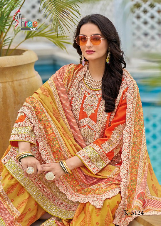 Shree Fabs K-5124 Wholesale Designer Indian Pakistani Salwar Suits