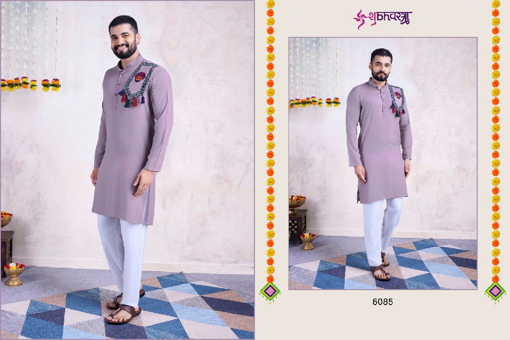 shubhvastra vastra vol 8 festival wear readymade navratri mens kurta exports