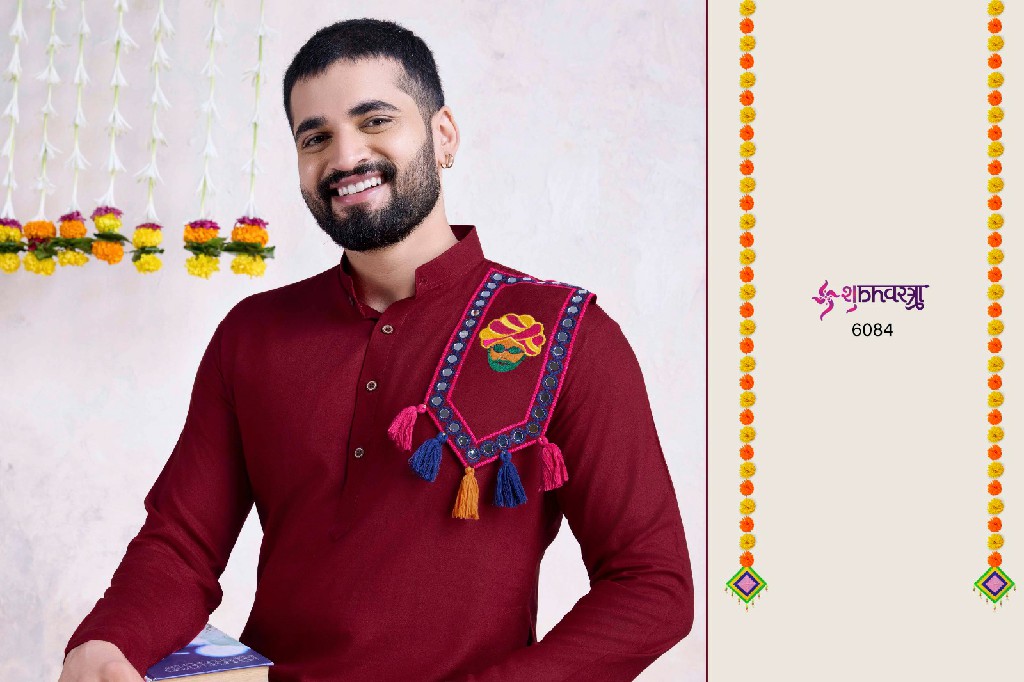 shubhvastra vastra vol 8 festival wear readymade navratri mens kurta exports