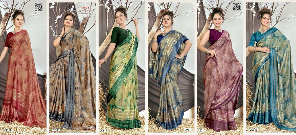 Vallabhi Maxine Wholesale Brasso Fabrics Indian Sarees