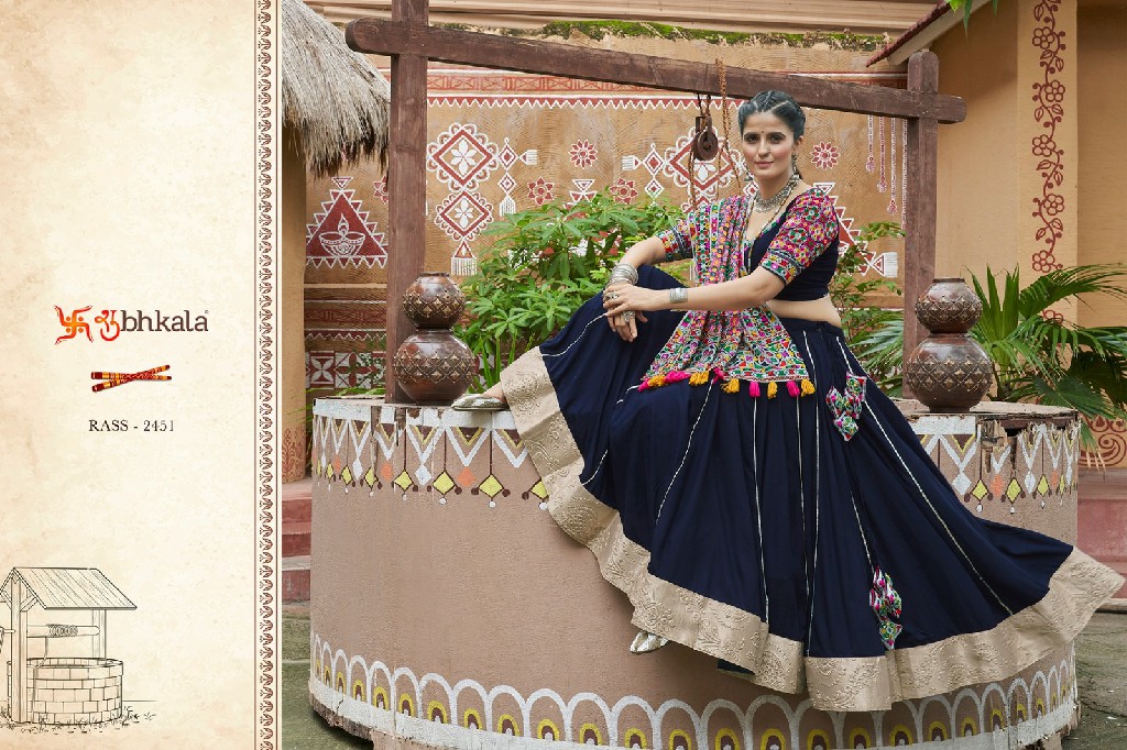 Shubhkala Raas Vol-16 Wholesale Exclusive Festival Wear Stitched Navratri Collection Chaniya Choli Collection