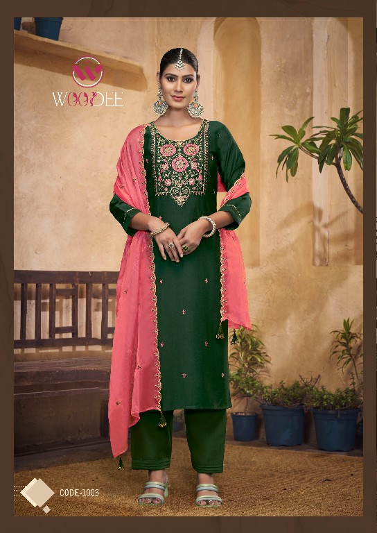 Woodee Albeli Wholesale Premium Quality Viscose Readymade Suits