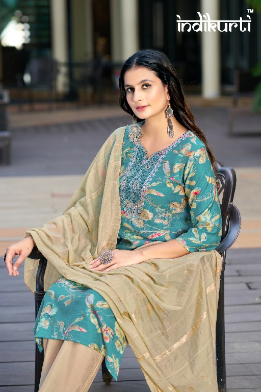 Meera Trendz Indikurti Wholesale Readymade 3 Piece Salwar Suits Combo