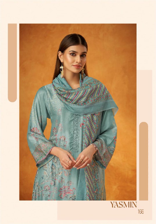 yasmin by sahiba unique muslin silk print ladies suits