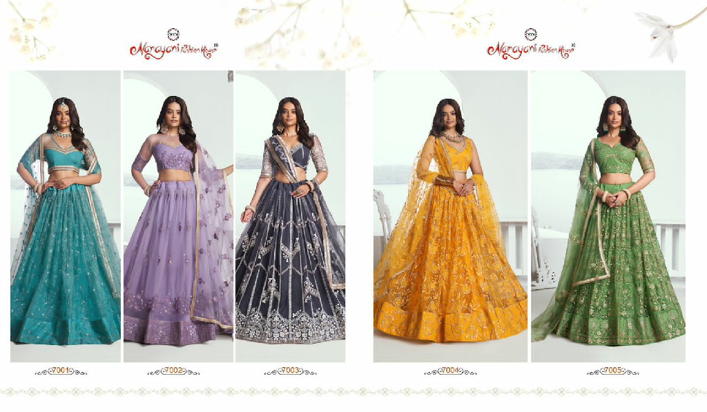 Narayani Fashion Chandrakala Vol-1 Wholesale Designer Lehengas Choli