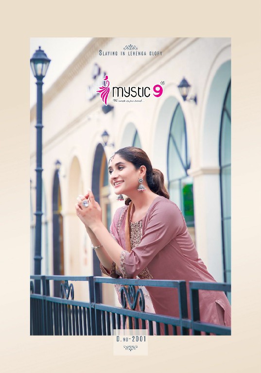 Mystic 9 Rich Gold Vol-2 Wholesale Readymade Three Piece Salwar Suits