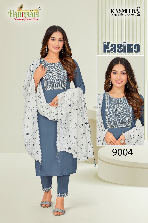 Hariyaali Kasino Wholesale Pure Silk With Embroidery Readymade Dress Suits Combo