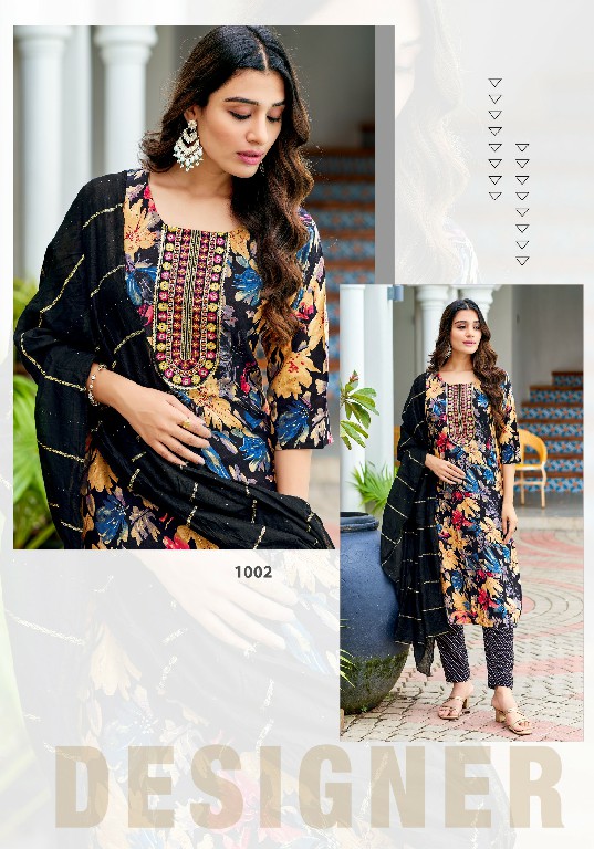 Vaniska Sitara Vol-1 Wholesale Straight Kurti With Pant And Dupatta