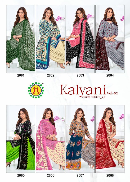 JT Kalyani Vol-2 Wholesale Readymade patiyala Cotton Suits