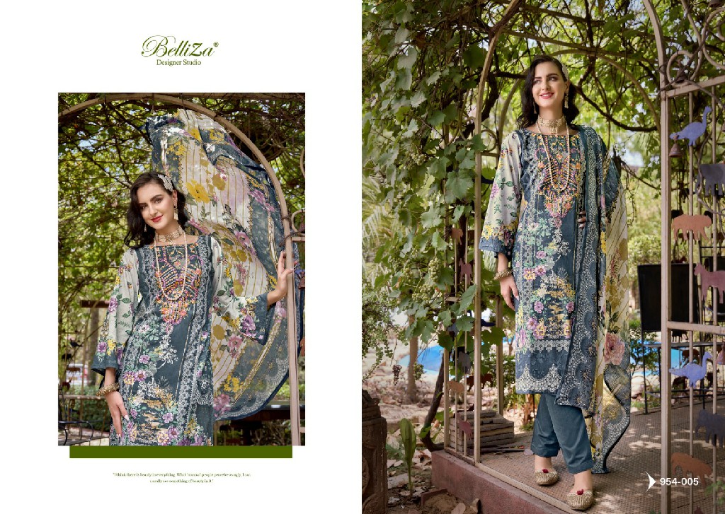 naira vol 69 by belliza designer digital printed pakistani cotton 3pcs suits