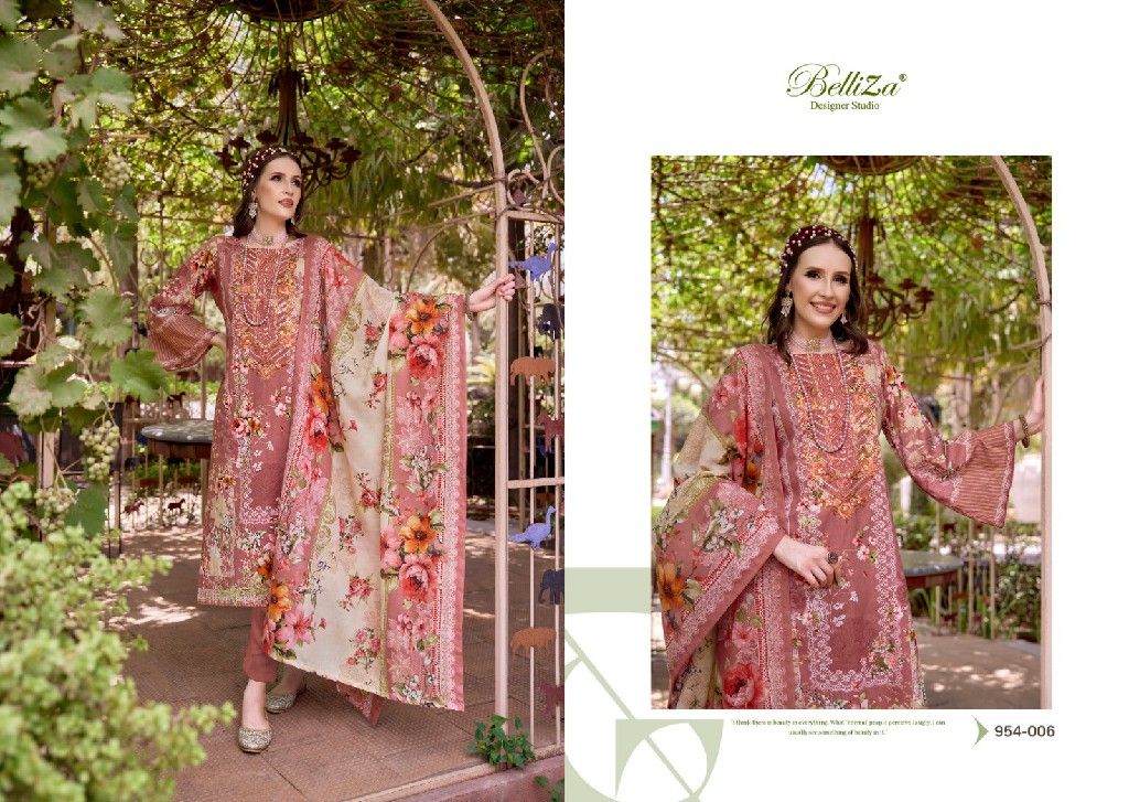 naira vol 69 by belliza designer digital printed pakistani cotton 3pcs suits