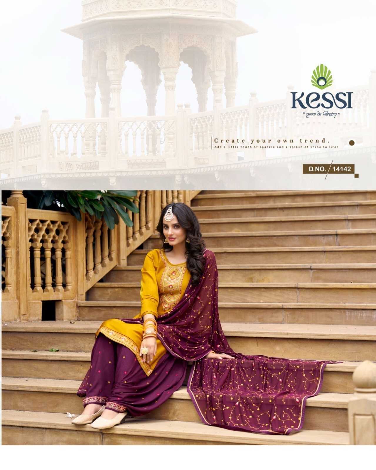 Kessi Patiala House Vol-100 Wholesale Patiyala Dress Material