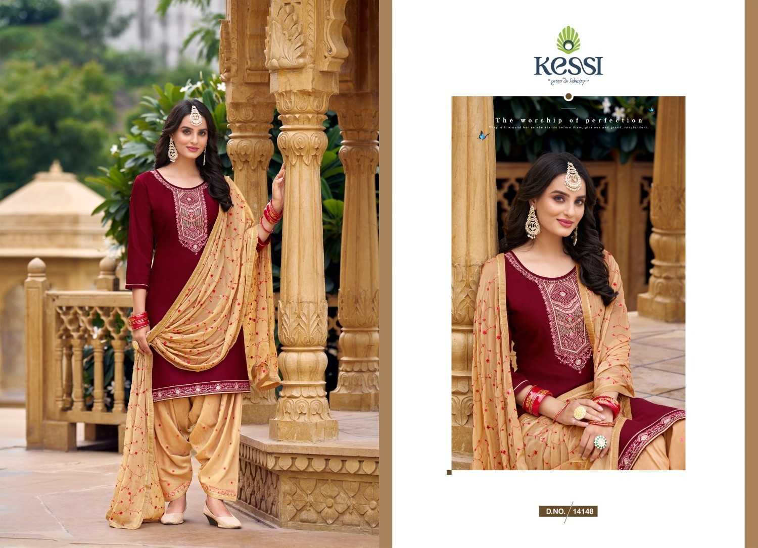 Kessi Patiala House Vol-100 Wholesale Patiyala Dress Material