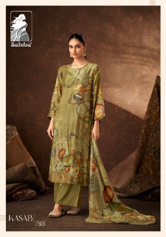 sahiba kasab muslin silk unique print ladies suits online