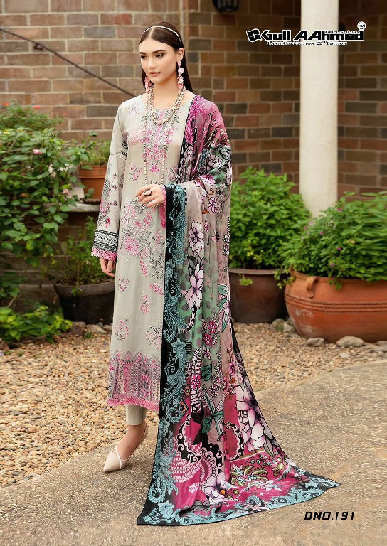 GULL AAHMED LAWN COLLECTION VOL 22 TRENDY COMFY WEAR PAKISTANI UNSTITCH SALWAR KAMEEZ