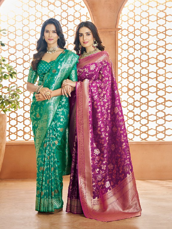 Rajpath Savitri Vol-1 Wholesale Pure Soft Banarasi Silk Party Wear Sarees