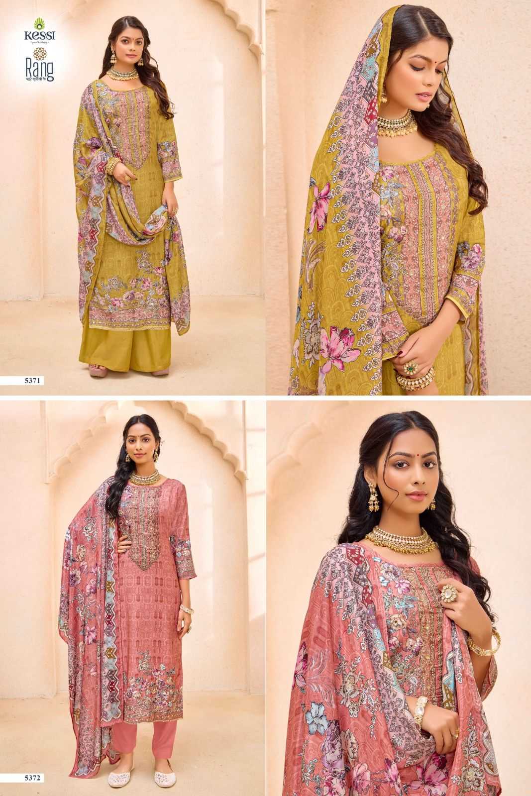 riwaz by rang muslin print attractive look dress material exports