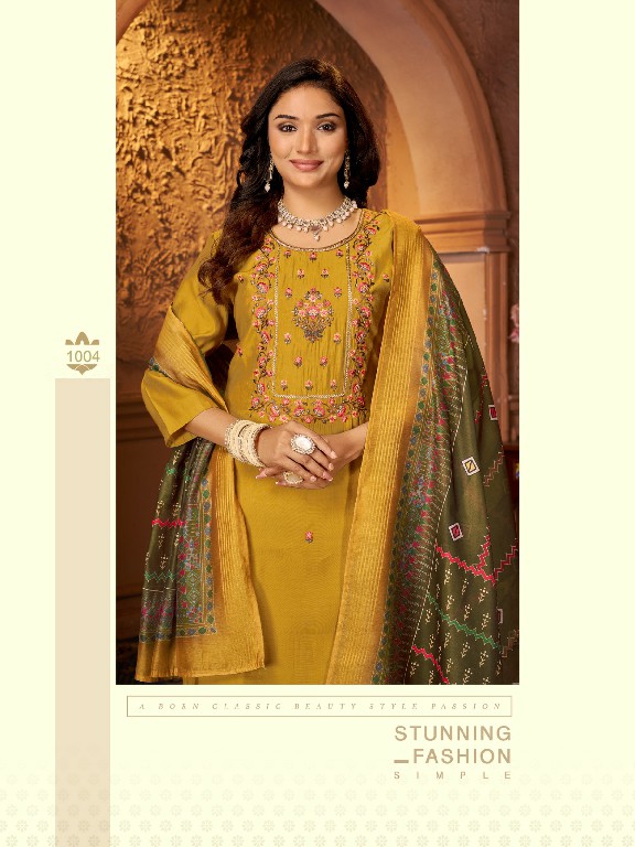 Shardha Textiles Arzoo Silk Wholesale Readymade 3 Piece Suits