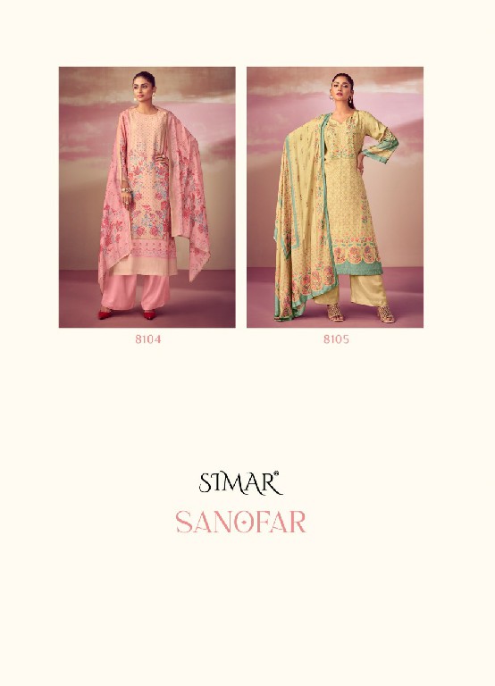 Glossy Simar Sanofar Wholesale Viscose Pashmina Winter Salwar Suits