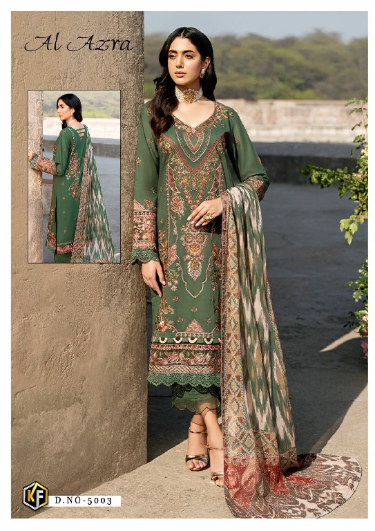 Keval Fab Al Azra Vol-5 Wholesale Luxury Lawn Printed Dress Material