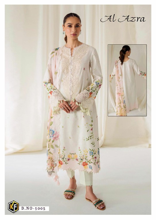 Keval Fab Al Azra Vol-5 Wholesale Luxury Lawn Printed Dress Material