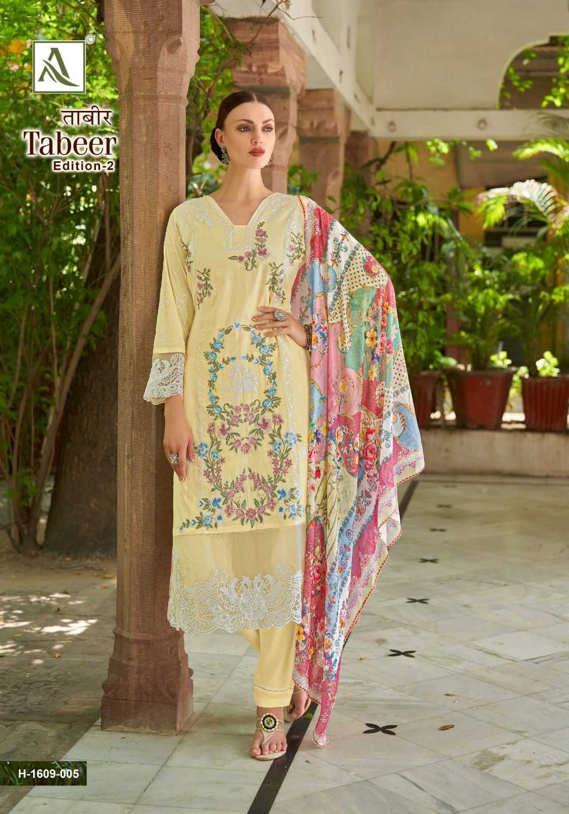 tabeer vol 2 by alok suits pure cambric lawn pakistani suits