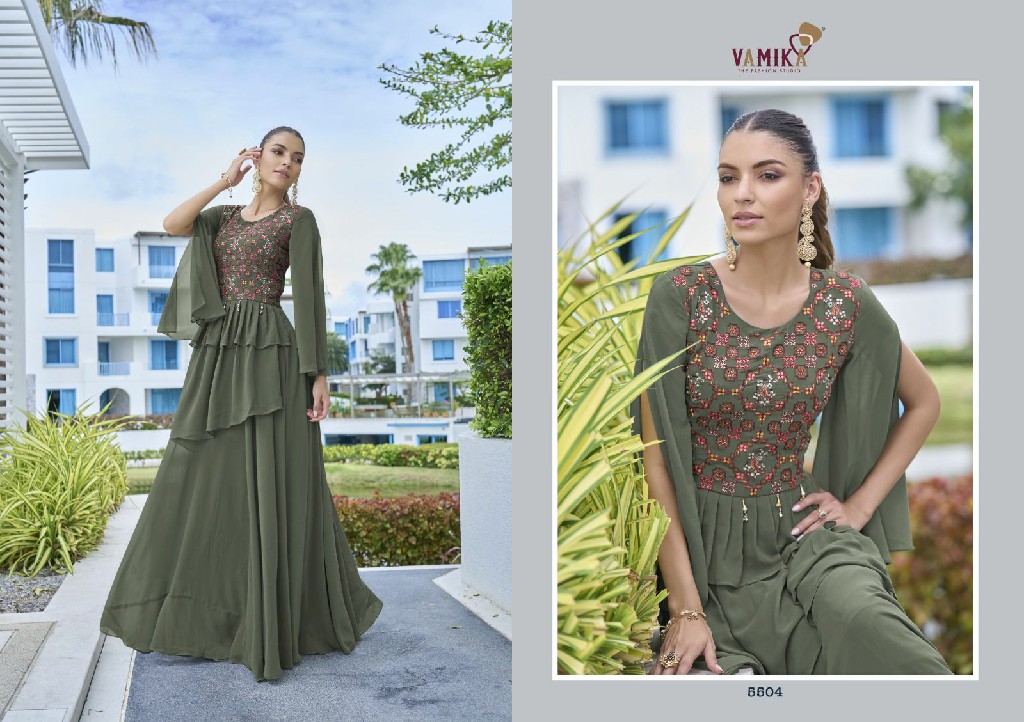 Vamika Mirza Wholesale Exclusive super Hit Series Designer Gown Series Collection