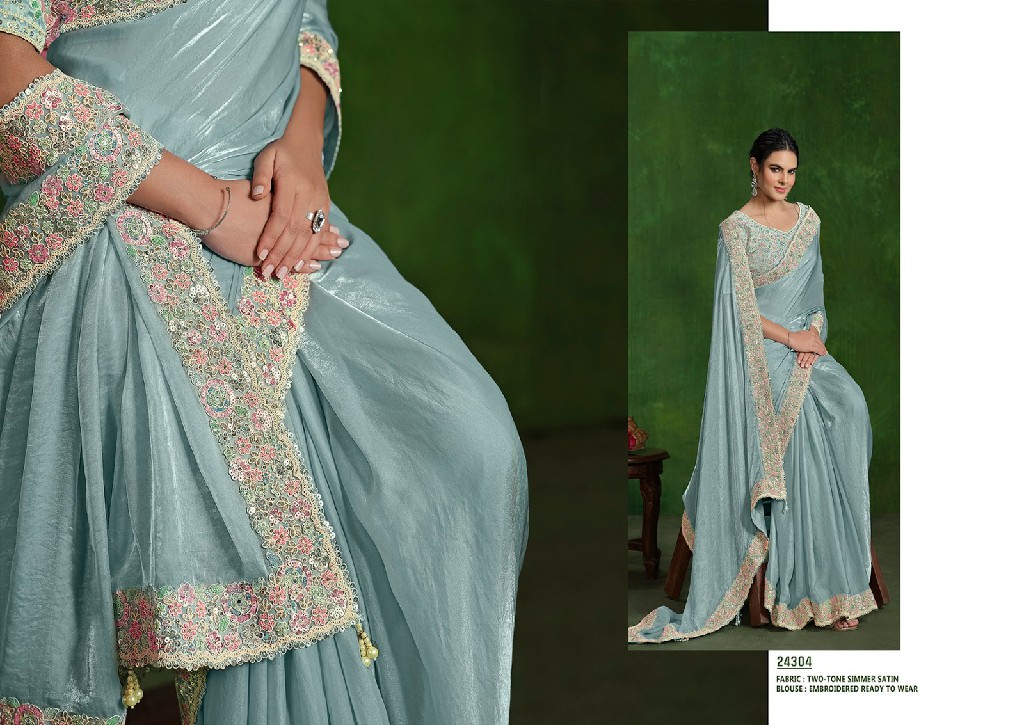 Mahotsav Mohmanthan 24300 Series Ranjhana Wholesale Designer Saree Collection