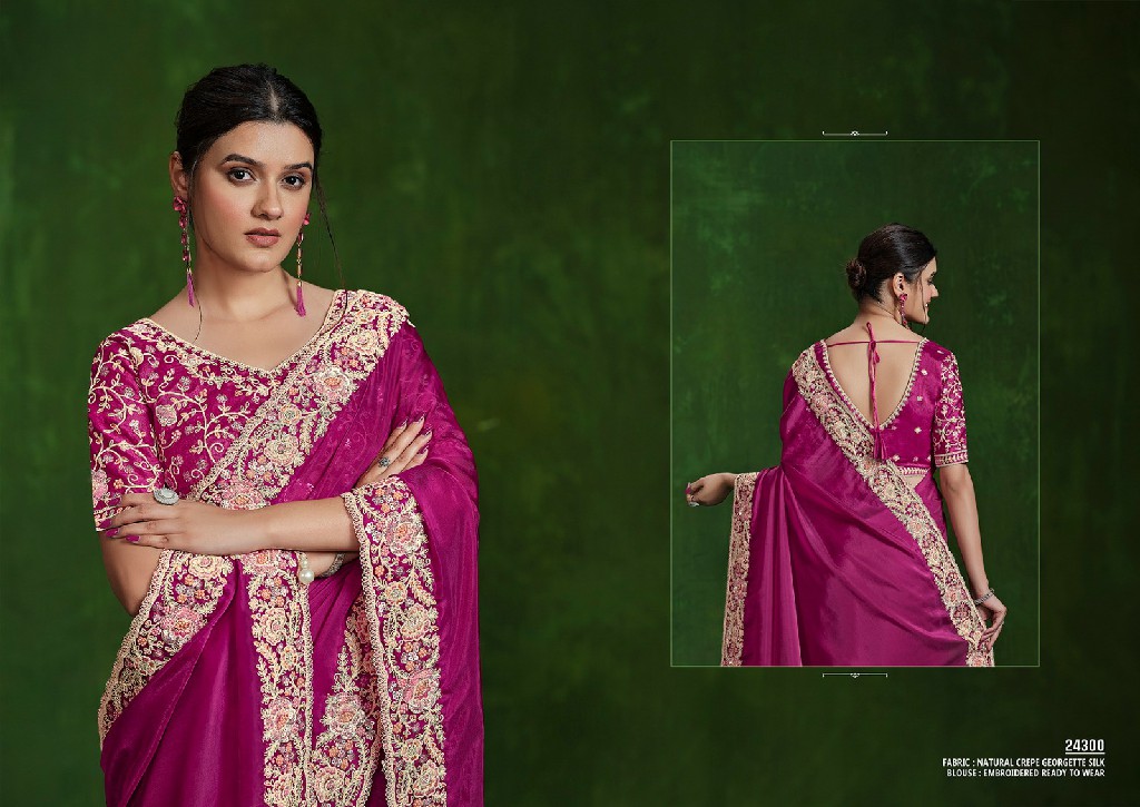 Mahotsav Mohmanthan 24300 Series Ranjhana Wholesale Designer Saree Collection