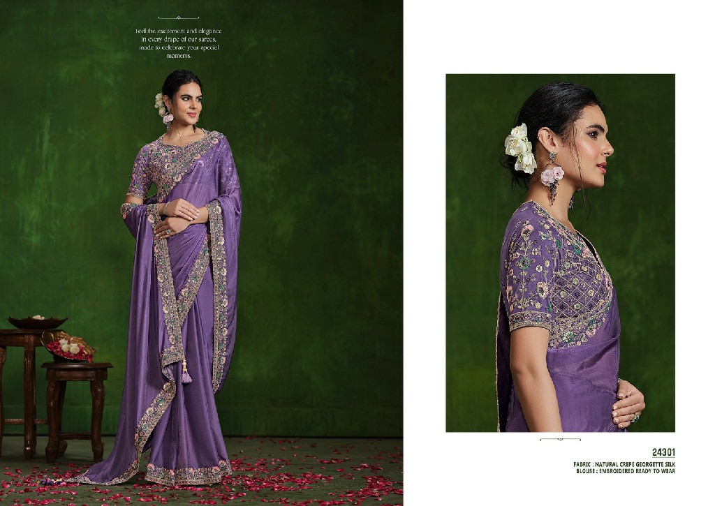Mahotsav Mohmanthan 24300 Series Ranjhana Wholesale Designer Saree Collection