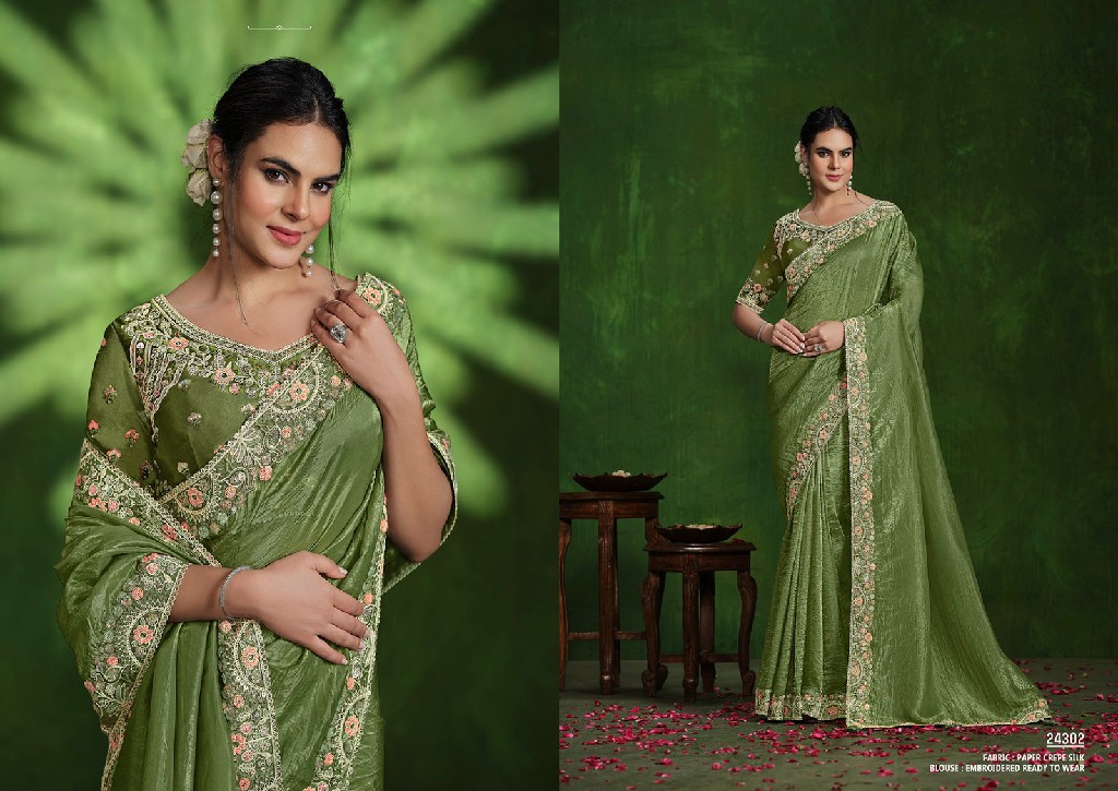 Mahotsav Mohmanthan 24300 Series Ranjhana Wholesale Designer Saree Collection