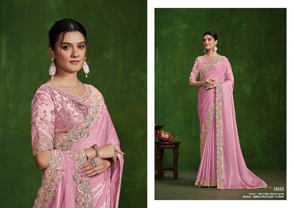 Mahotsav Mohmanthan 24300 Series Ranjhana Wholesale Designer Saree Collection