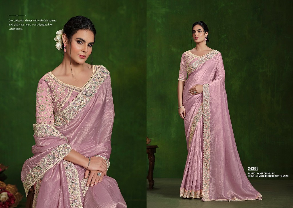 Mahotsav Mohmanthan 24300 Series Ranjhana Wholesale Designer Saree Collection