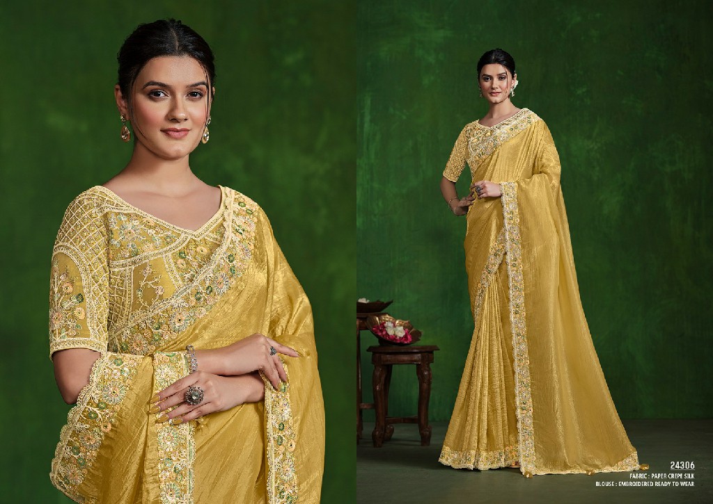 Mahotsav Mohmanthan 24300 Series Ranjhana Wholesale Designer Saree Collection