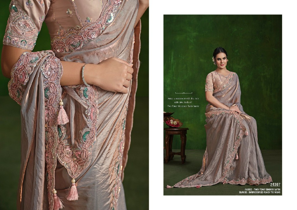 Mahotsav Mohmanthan 24300 Series Ranjhana Wholesale Designer Saree Collection