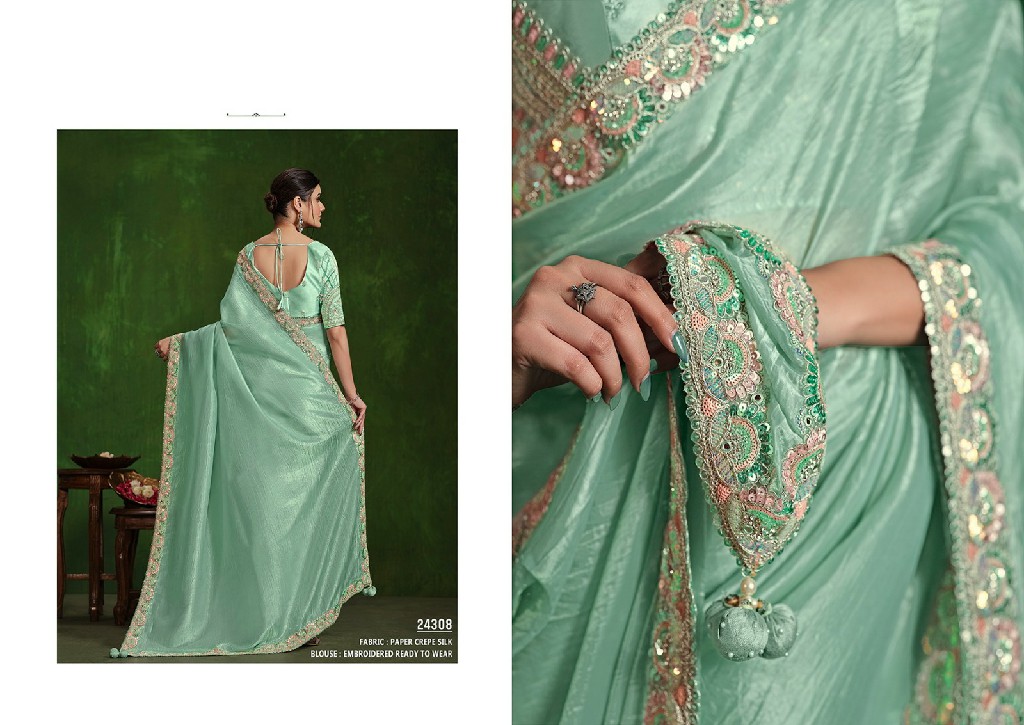 Mahotsav Mohmanthan 24300 Series Ranjhana Wholesale Designer Saree Collection