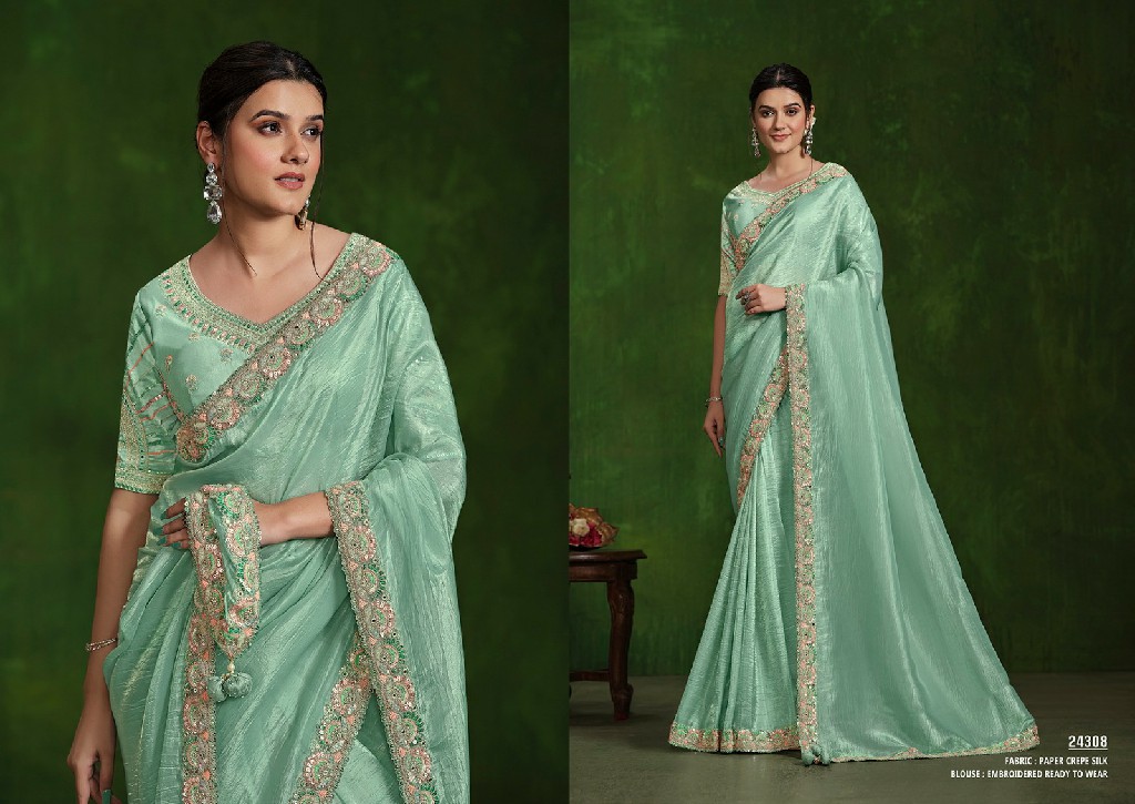 Mahotsav Mohmanthan 24300 Series Ranjhana Wholesale Designer Saree Collection