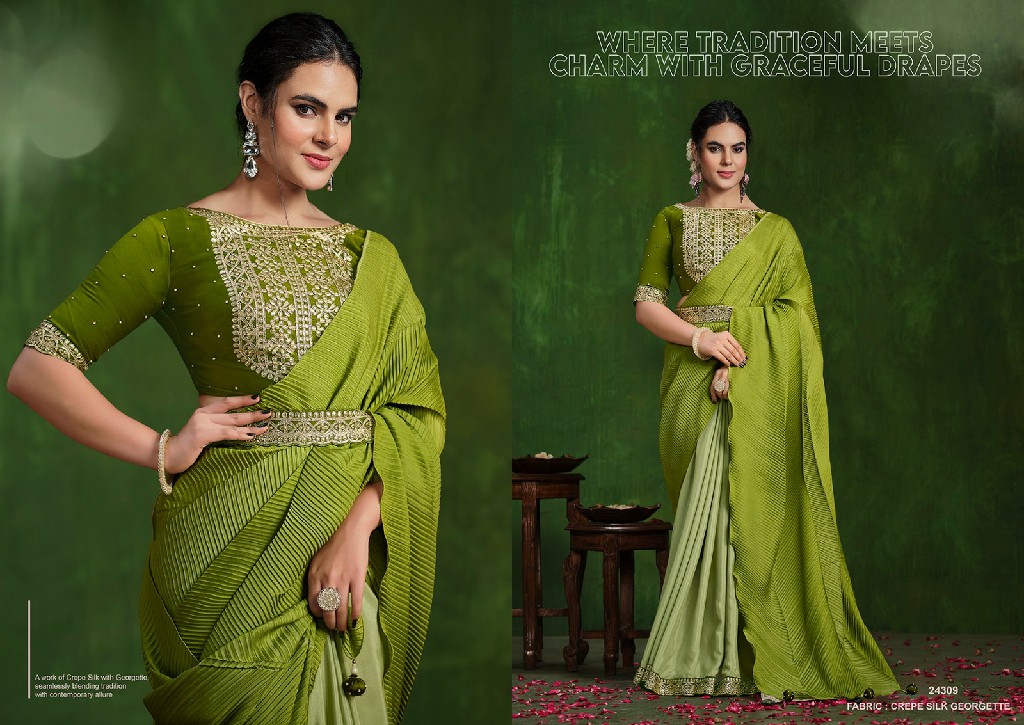 Mahotsav Mohmanthan 24300 Series Ranjhana Wholesale Designer Saree Collection