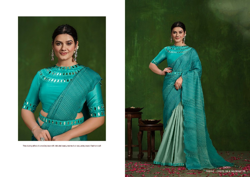 Mahotsav Mohmanthan 24300 Series Ranjhana Wholesale Designer Saree Collection