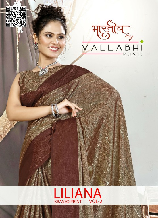 Vallabhi Liliana Vol-2 Wholesale Brasso Fabrics Print Sarees