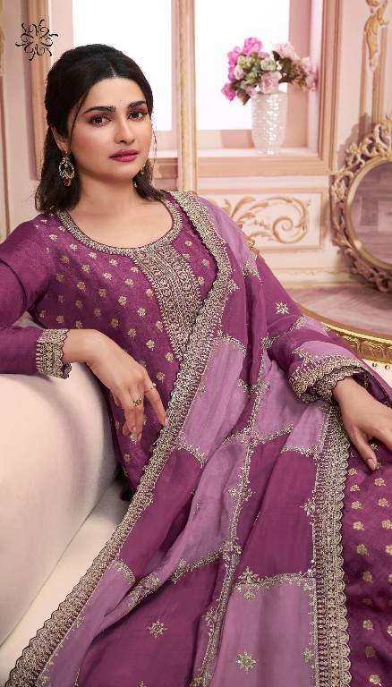 Vinay kuleesh shristi Dark dola embroidered stylish dress material