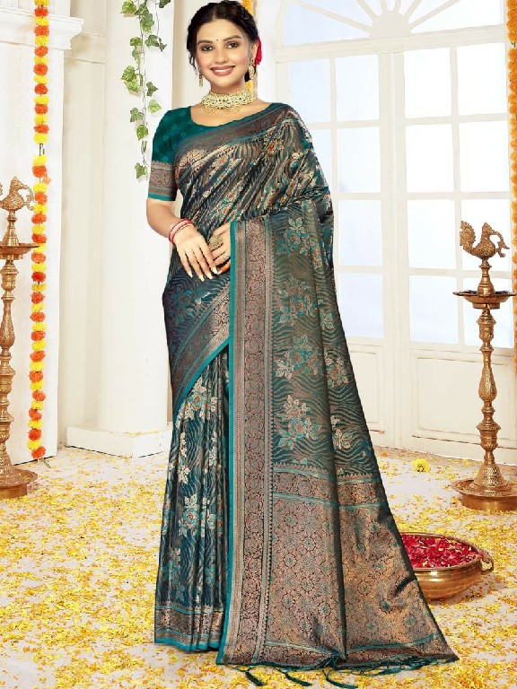 Bunawat Bhumika Satan Wholesale Satin Silk Indian Sarees