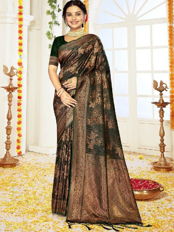 Bunawat Bhumika Satan Wholesale Satin Silk Indian Sarees