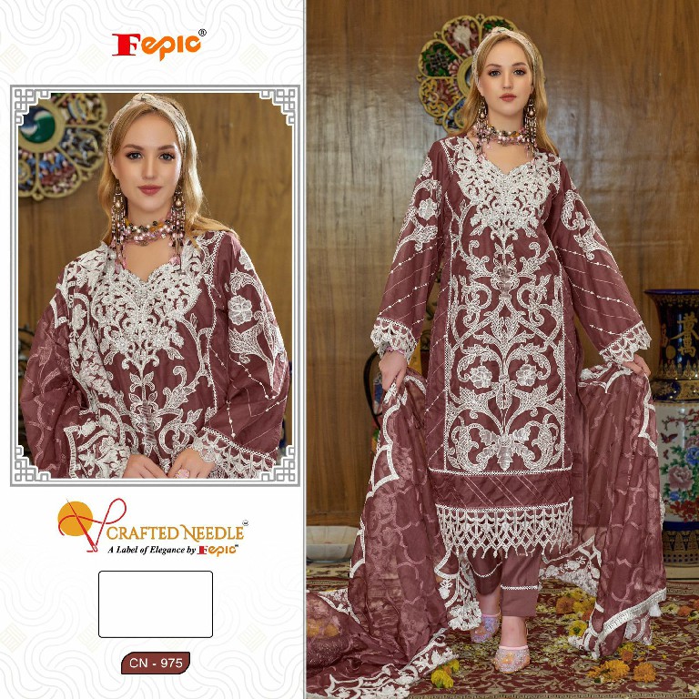 Fepic Crafted Needle CN-975 Wholesale Readymade Indian Pakistani Suits