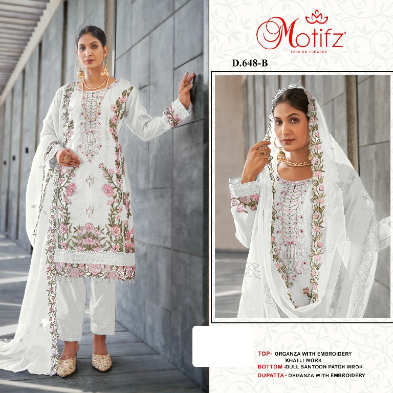 Motifz D.no 648 Wholesale Indian Pakistani Salwar Suits