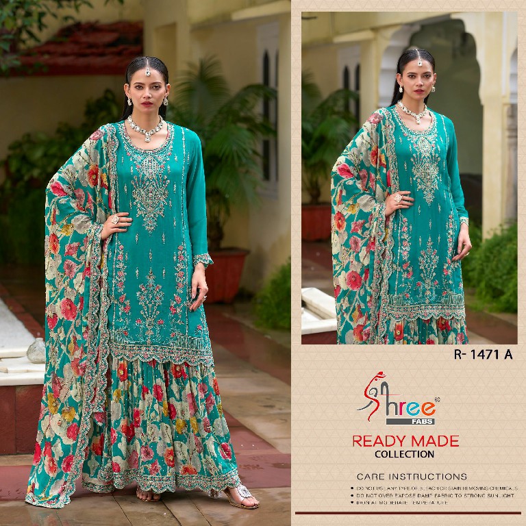 Shree Fabs R-1471 Wholesale Designer Readymade Indian Pakistani Suits