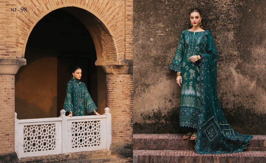 Nureh Maya UnStitched Embroidered Jacquard Pakistani Collection